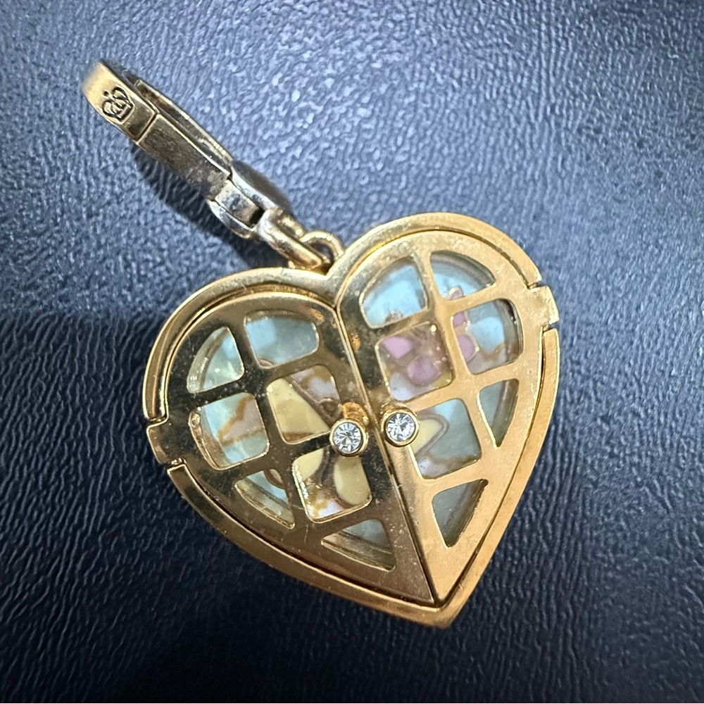 Juicy Couture butterfly heart window charm
